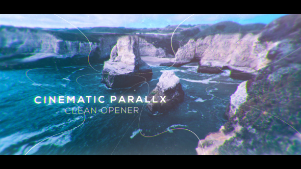 Cinematic Clean Parallax Opener | Slideshow