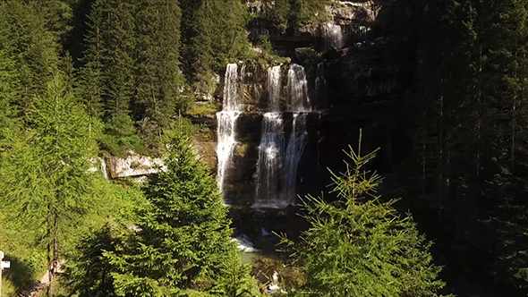 Forest Waterfall