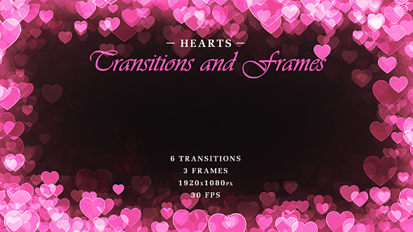 Hearts Transitions and Frames alt
