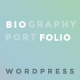 BioFolio - Biography, Resume & Portfolio WordPress Theme - ThemeForest Item for Sale