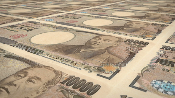 Ten Thousand Yen Japanese Banknotes