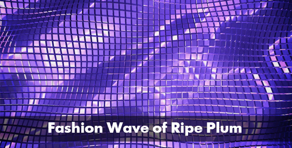 Fashion Wave of Ripe Plum 4K