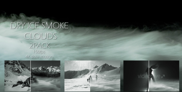 Realistic Dry Ice Smoke Clouds S1 (2 Pack) alt