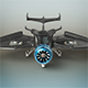 Futuristic Plane - 3DOcean Item for Sale