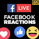 Facebook Live Reactions 10 Pack - 4K - VideoHive Item for Sale
