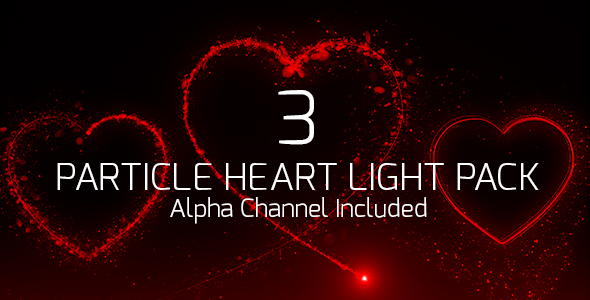 Particle Heart Light Pack