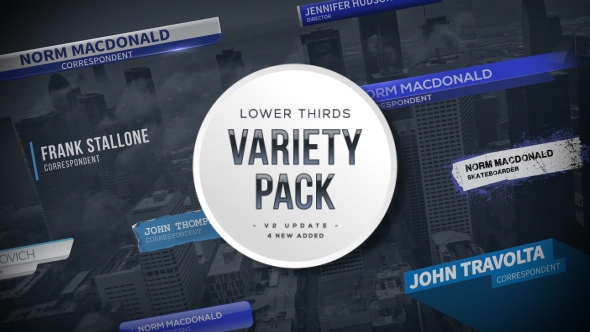 Lower Thirds Collection Pack