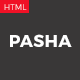 Pasha - Minimal Creative Responsive Site Template - ThemeForest Item for Sale