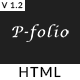 Pfolio - One Page Parallax Portfolio Template - ThemeForest Item for Sale