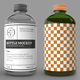 Glass Bottle Label MockUp - GraphicRiver Item for Sale