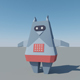 Low Poly Space Robot - 3DOcean Item for Sale