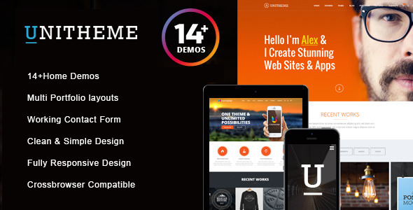 UniTheme - Responsive Multi-Purpose HTML Template