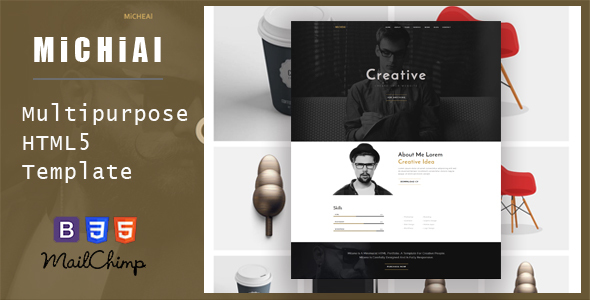 Micheal - Onepage and Multipurpose HTML Template