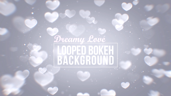 Dreamy Love Bokeh Background alt