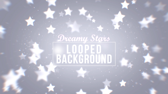 Dreamy Stars Bokeh Background V1 alt