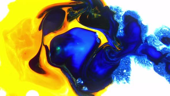 Vibrant Colours Paint Swirling Explosion 156 alt