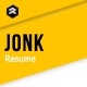 JONK - CV Resume Personal Muse Template - ThemeForest Item for Sale