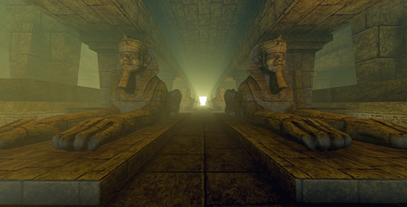 Stone Corridors Of The Pyramid