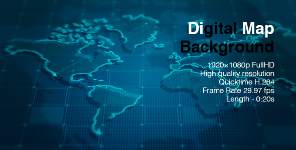 Digital Map Background alt