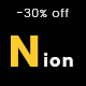 Nion - Super Professional Personal Portfolio Template - ThemeForest Item for Sale