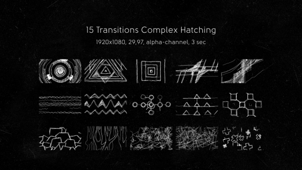 15 Transitions Complex Hatching alt