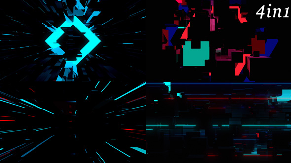 Repulse - VJ Loop Pack (4in1)