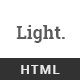 Light - Minimalist Portfolio HTML5 Template - ThemeForest Item for Sale
