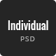 Individual - Personal Page PSD Template - ThemeForest Item for Sale