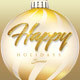 Happy Holiday Ornament - GraphicRiver Item for Sale