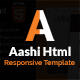 Aashi Multipurpose Responsive HTML Template - ThemeForest Item for Sale