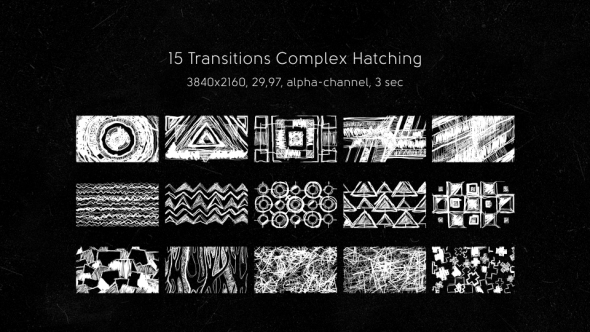 15 Transitions Complex Hatching alt