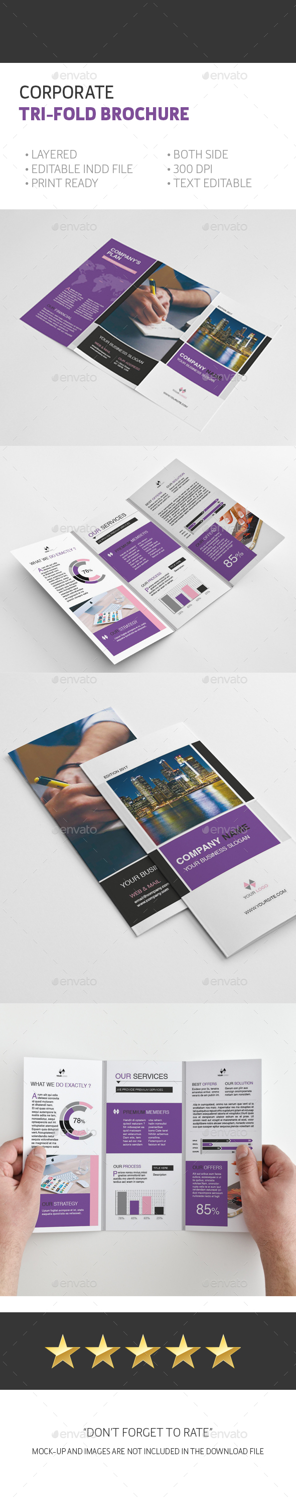 Tri Fold Business Card Templates Designs From Graphicriver