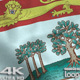 Prince Edward Flag 4K - VideoHive Item for Sale