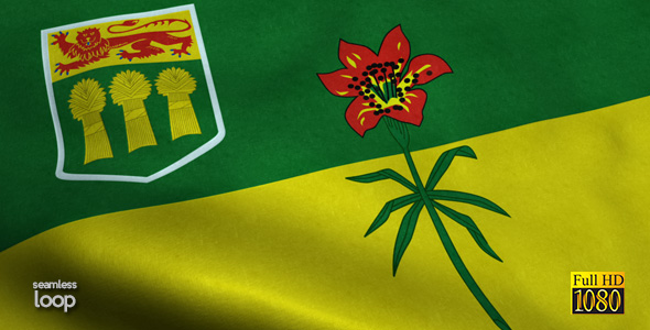 Saskatchewan Flag HD