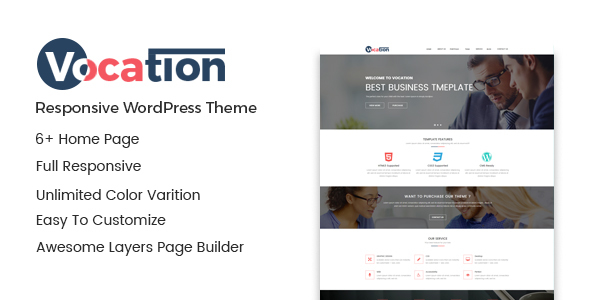 Vocation – Corporate WordPress Theme