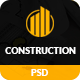 Construction – Construction Building Business PSD Template - ThemeForest Item for Sale