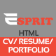 Esprit - Portfolio, Resume and CV - ThemeForest Item for Sale