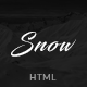 Snow | Portfolio HTML Template - ThemeForest Item for Sale