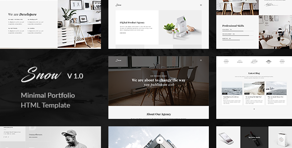 Snow | Portfolio HTML Template