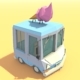 Low Poly Ice Cream Truck - 3DOcean Item for Sale
