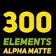 Shape Elements 3 Alpha Matte - VideoHive Item for Sale