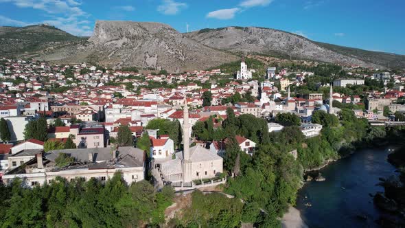 Aerial Drone Mosque