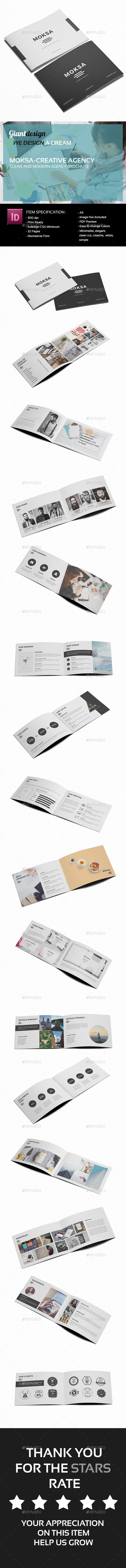 Graphicriver creative agency a4 portfolio brochure examples