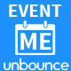 EventMe - Corporate Event Landing Unbounce Theme - ThemeForest Item for Sale