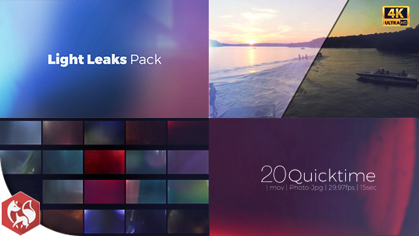 Light Leaks 4K Pack