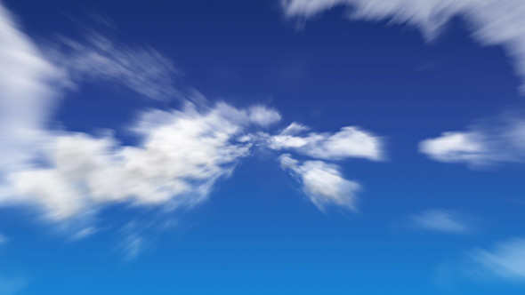 High Speed Cloud Journey - Blue & Transparent BG alt