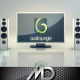 TV Speakers Logo Intro - VideoHive Item for Sale