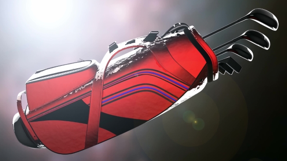 Golf Putter in Golf Bag alt