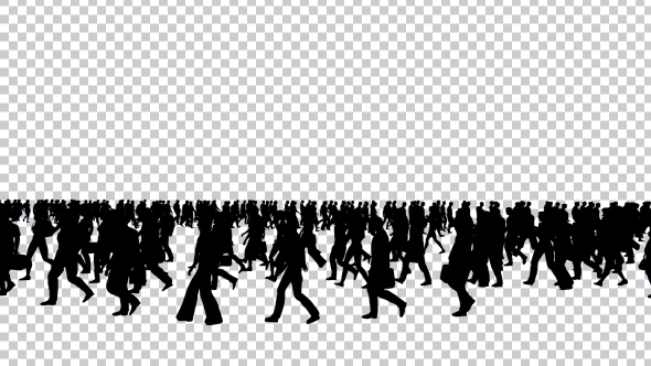 Career Race - Walking Business People alt