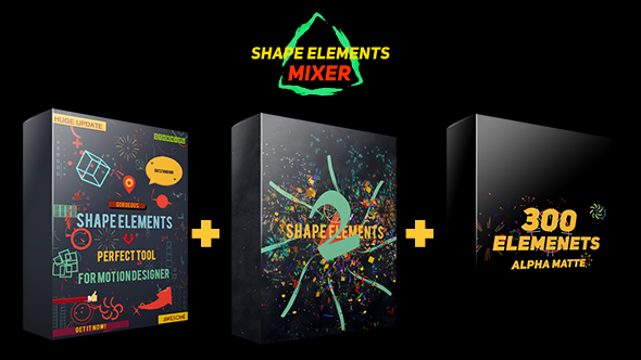 Shape Elements Mixer Alpha Matte
